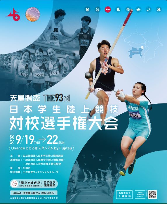 天皇賜盃第93回日本学生陸上競技対校選手権大会 